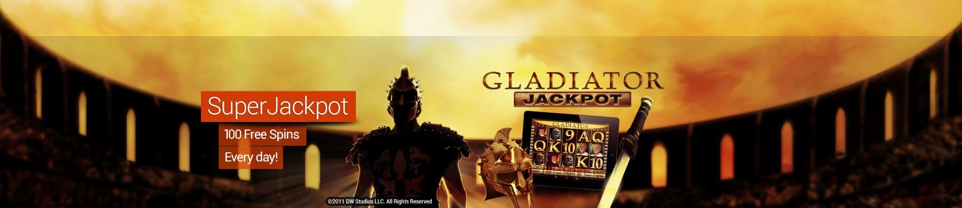 gladiator jackpot gokkast free spins