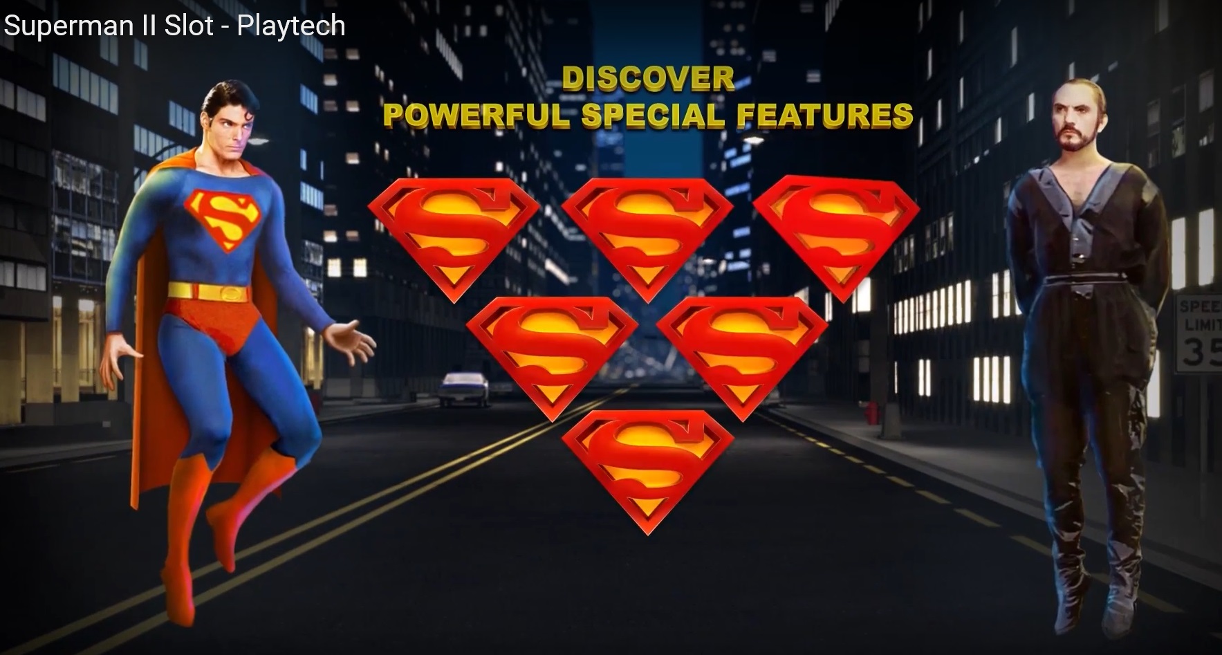 superman 2 gokkast Playtech