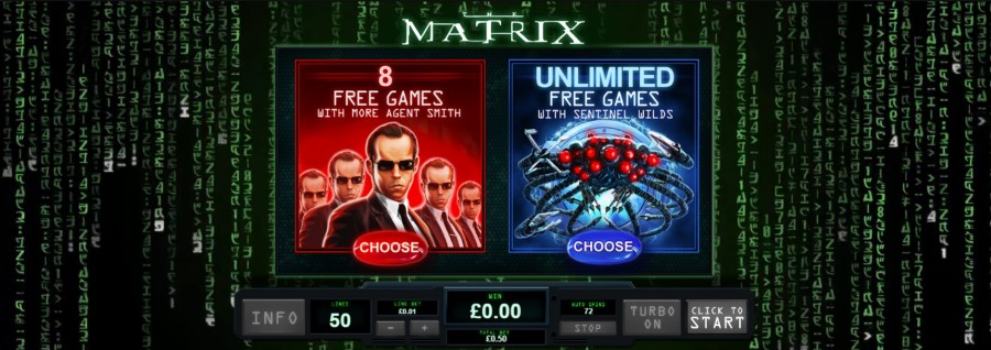 The Matrix Playtech